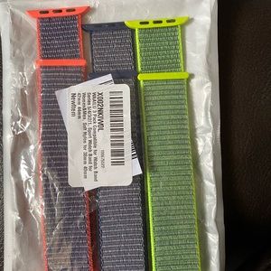 Brand new set of 3 watch bands for Apple Watch
